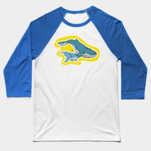 Little Whale Baseball T-Shirt